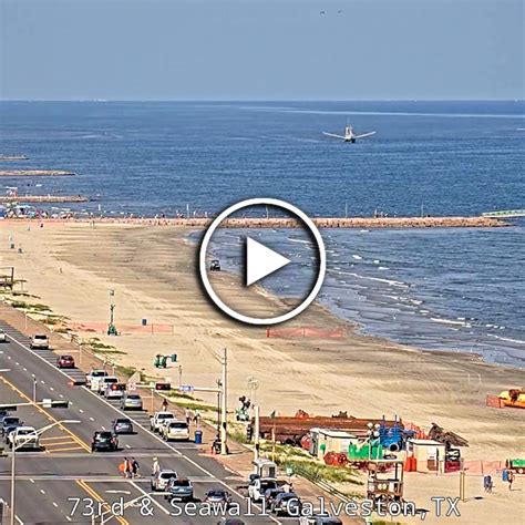 galveston webcams live|Seawall Cam